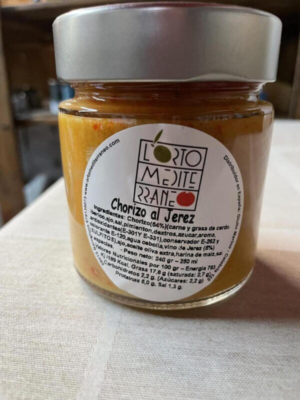 CHORIZO AL JEREZ 250ML